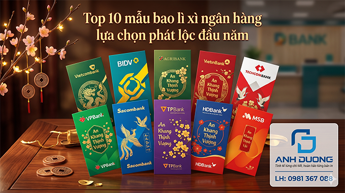 Top 10 mẫu bao lì xì ngân hàng lựa chọn phát lộc đầu năm 2 Top 10 mẫu bao lì xì ngân hàng lựa chọn phát lộc đầu năm