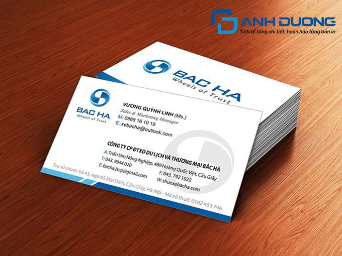 card visit đẹp và chuyên nghiệp