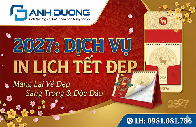 Tổng hợp 50+ mẫu lịch tết 2027 độc đáo và ý nghĩa 26 Dịch Vụ In Lịch Tết 2027