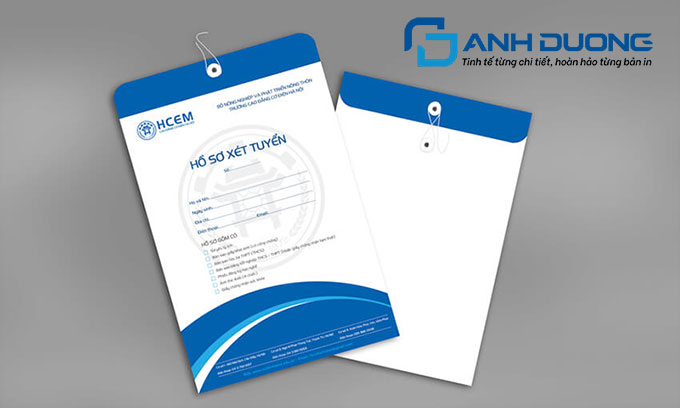 Phong bì có cửa sổ kính tiện dụng