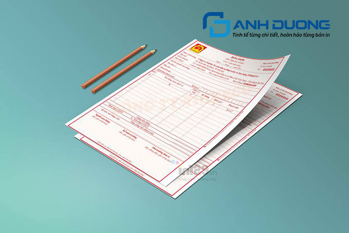 Mẫu Hóa Đơn Bán Lẻ Hiện Đại