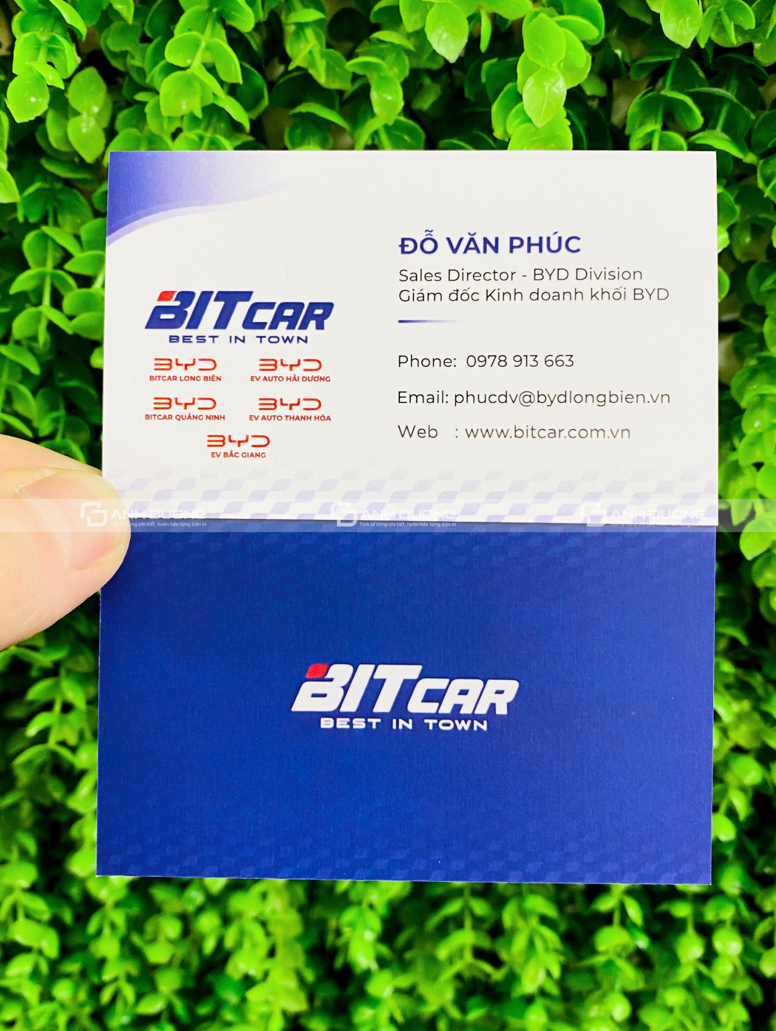 In Card Visit Giá Rẻ, In Name Card Giá Rẻ - Giấy C300 Đẹp 5 In card visit giá rẻ tại Ánh Dương
