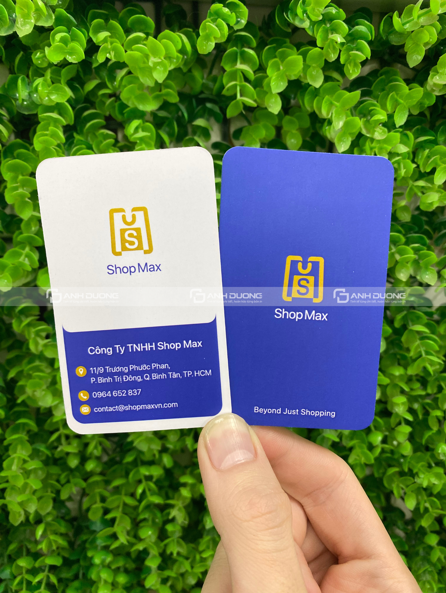 In Card visit thông minh, danh thiếp điện tử giá tận gốc 1 In card visit thông minh tại Ánh Dương