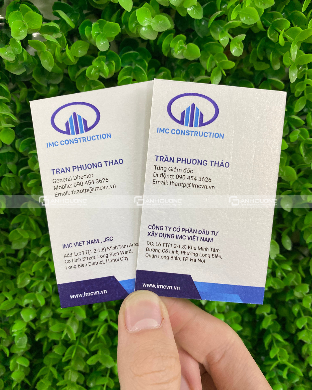 Kích thước card visit, khổ giấy card visit chuẩn 2026 4 Kích thước card visit tại Ánh Dương