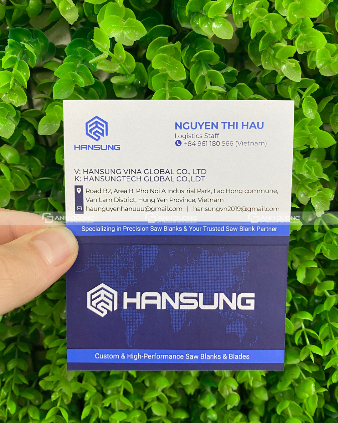 Thiết kế card visit, mẫu card visit đẹp, miễn phí 100% 1 Thiết kế card visit tại Ánh Dương