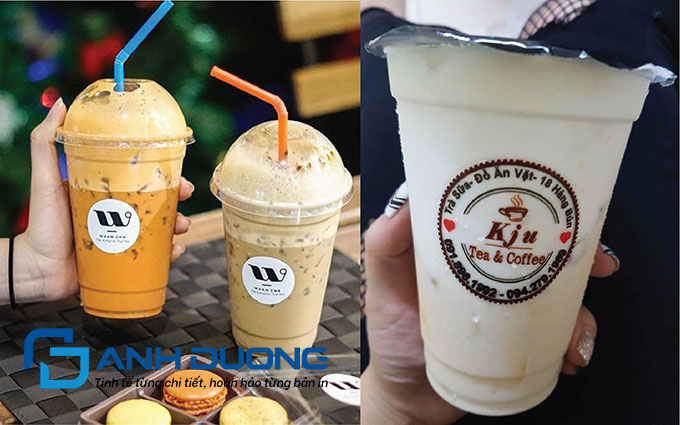 Decal Trong Suốt: "Chân Ái" Của Ly Nhựa Và Chai Lọ