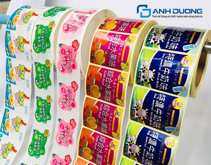 Yếu Tố Ảnh Hưởng Đến Giá In Tem Cuộn