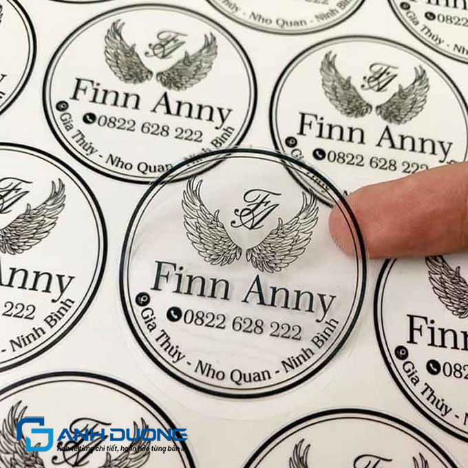 Báo giá in tem decal số lượng ít: Cách tính toán thông minh