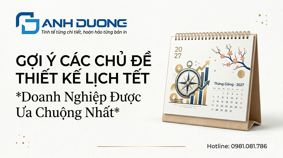 Gợi Ý Các Chủ Đề Thiết Kế Lịch Tết Doanh Nghiệp Được Ưa Chuộng Nhất