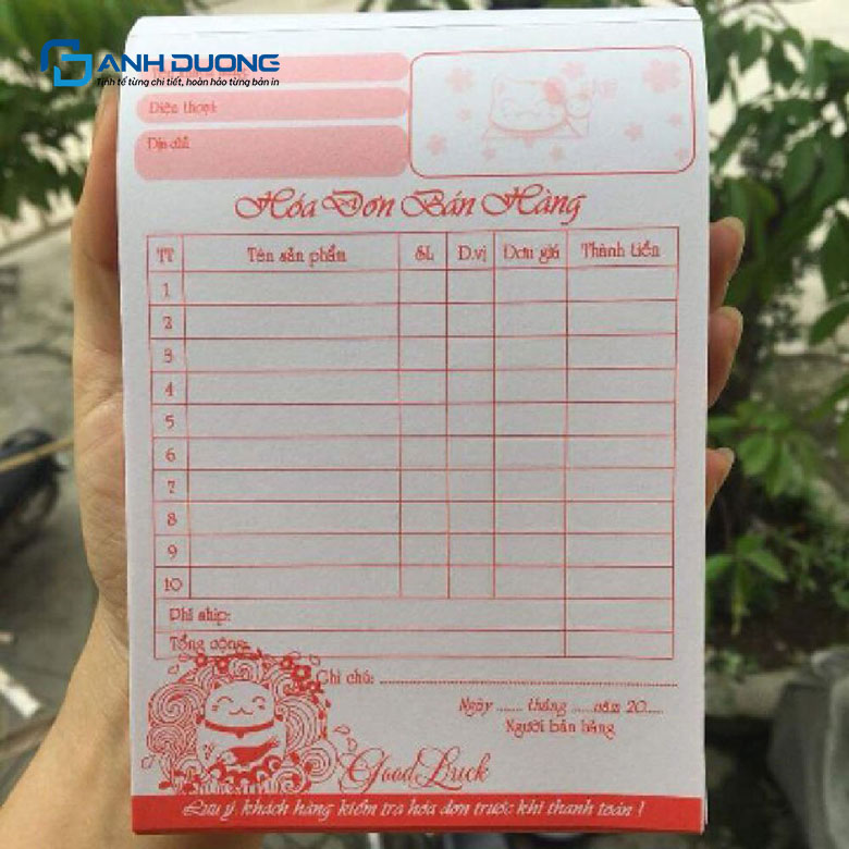 Yếu tố nào thực tế đang quyết định đến giá in hóa đơn bán lẻ?