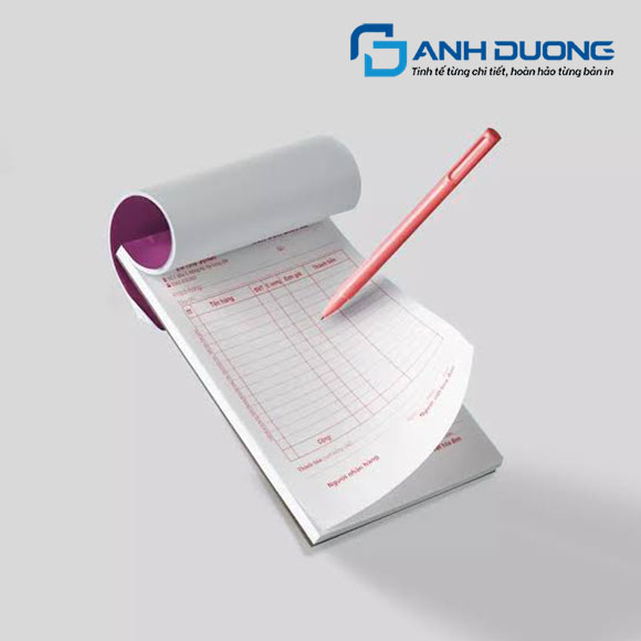 In Hóa Đơn 2 Liên Carbonless Không Cần Giấy Than 5 n hóa đơn 2 liên carbonless không cần giấy than tại xưởng