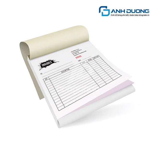 Máy in Offset đang chạy đơn hàng in phiếu giao hàng A4 số lượng lớn, đảm bảo mực đỏ sắc nét