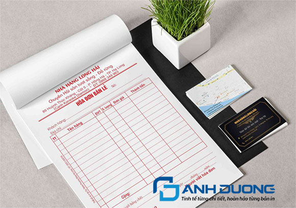 In Hóa Đơn Bán Lẻ Giá Rẻ, Đẹp, Lấy Nhanh