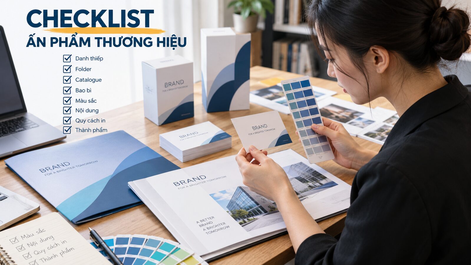 Checklist bộ ấn phẩm thương hiệu cần thiết