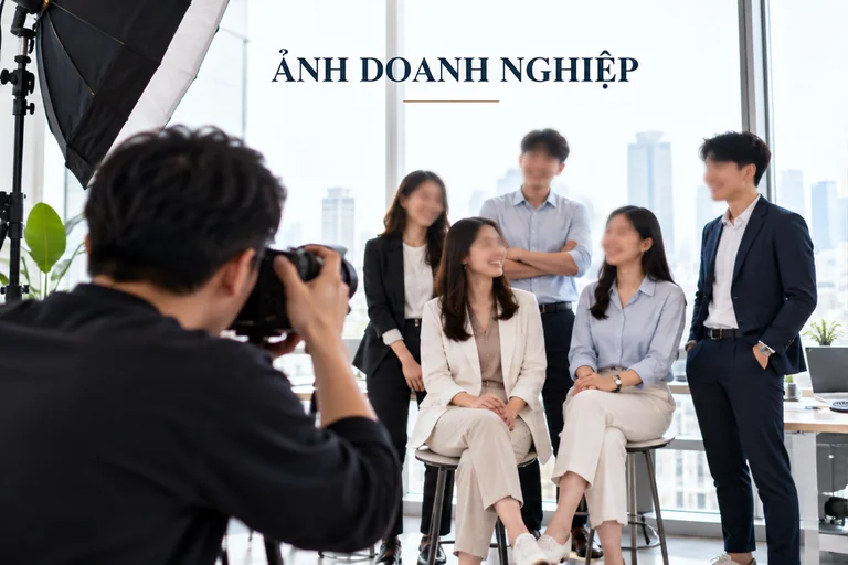 In Lịch Chụp Ảnh Công Ty - Lan Tỏa Văn Hóa Doanh Nghiệp Mùa Tết 1 Chụp ảnh doanh nghiệp để thiết kế lịch Tết