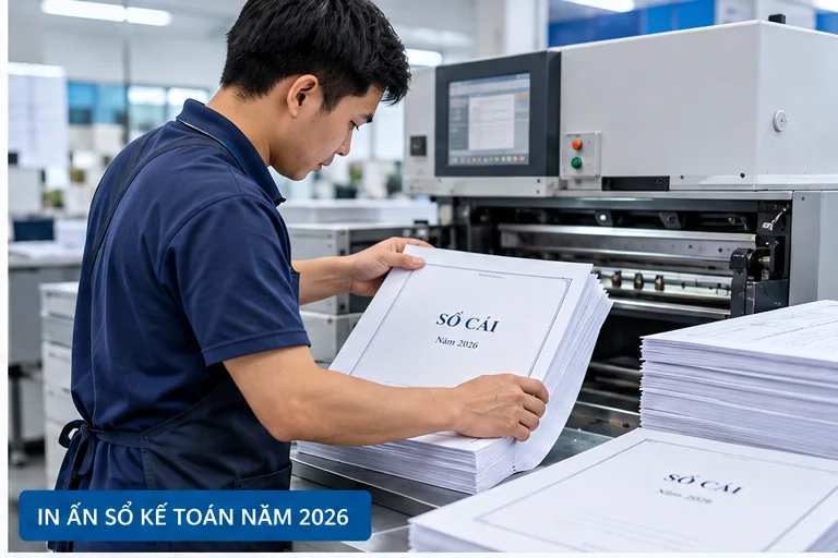Kiểm tra sổ kế toán trước khi in
