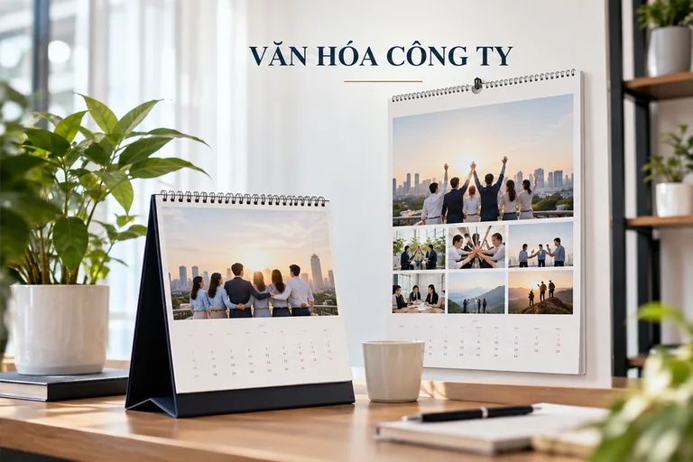 In Lịch Chụp Ảnh Công Ty - Lan Tỏa Văn Hóa Doanh Nghiệp Mùa Tết 3 Lịch ảnh lan tỏa văn hóa công ty