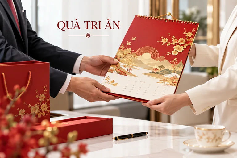 Tặng Lịch Tết Cho Khách Hàng: Quà Tri Ân Và Quảng Bá 365 Ngày 1 Tặng lịch Tết làm quà tri ân khách hàng