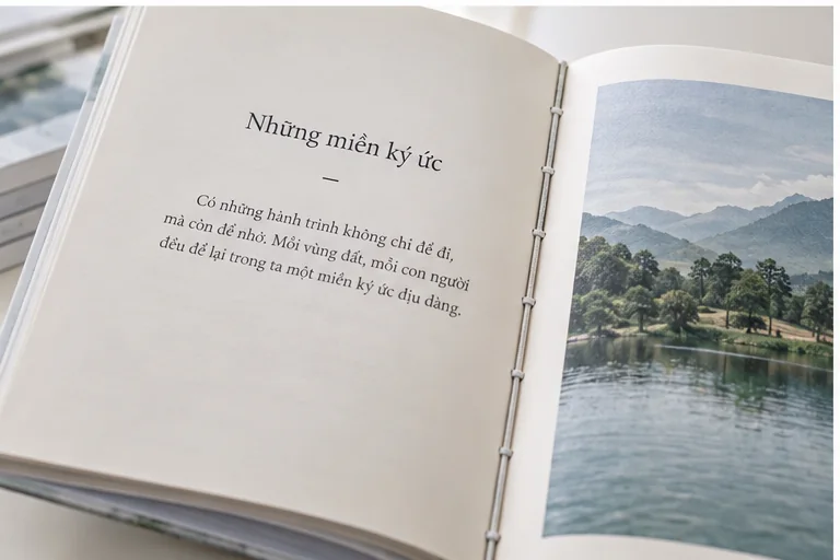 Ruột sách A5 sau khi hoàn thiện