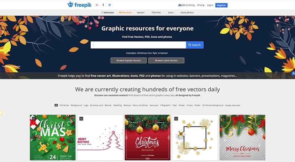 5 trang web Trung Quốc cho phép tải vector, PNG miễn phí mà ai cũng phải biết