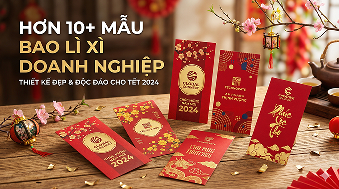 Mẫu Bao Lì Xì Doanh Nghiệp 2027: Đẳng Cấp & Sang Trọng Nhất