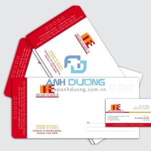 Thiết kế và giá in phong bì đẹp