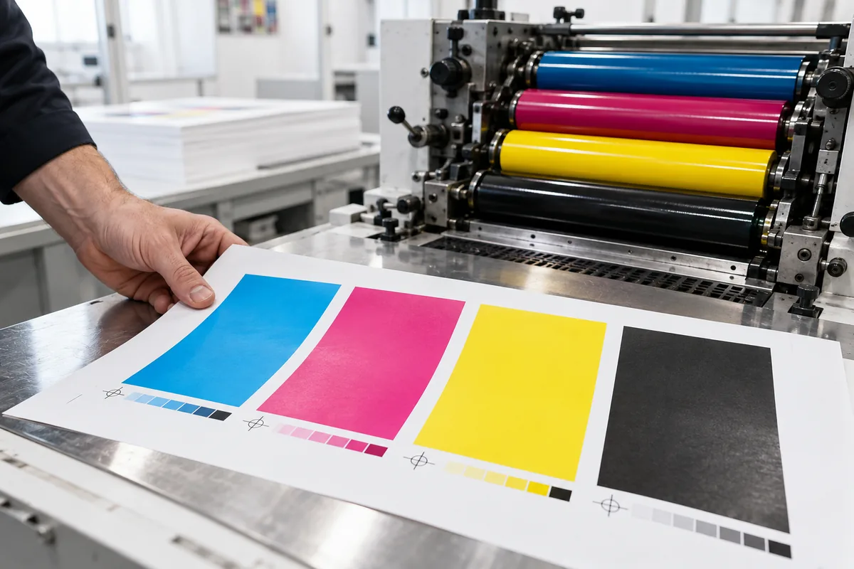 Hệ màu CMYK và ứng dụng trong in ấn 3 Tối ưu hóa quy trình in ấn với mô hình màu CMYK – ảnh chụp sản phẩm minh họa