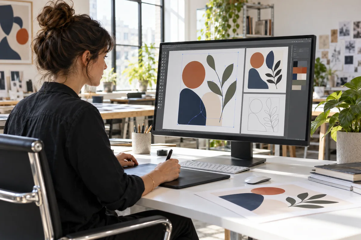 7 website tải vector miễn phí: Đánh giá bởi Designer 1 Ảnh minh họa việc lựa chọn tài nguyên đồ họa cho mục 1. Freepik