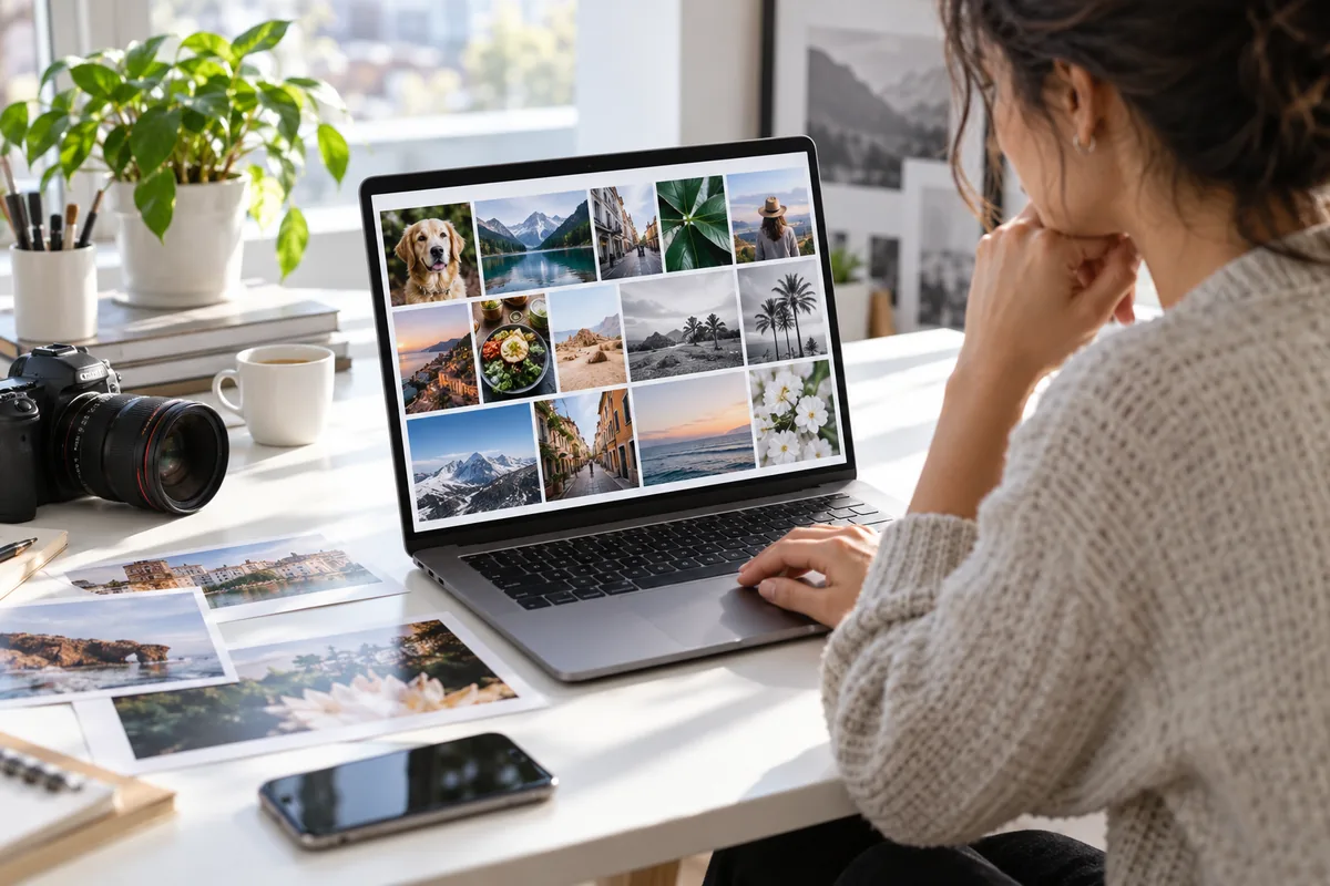 Ảnh minh họa việc chọn ảnh chất lượng cao cho mục 1. Unsplash