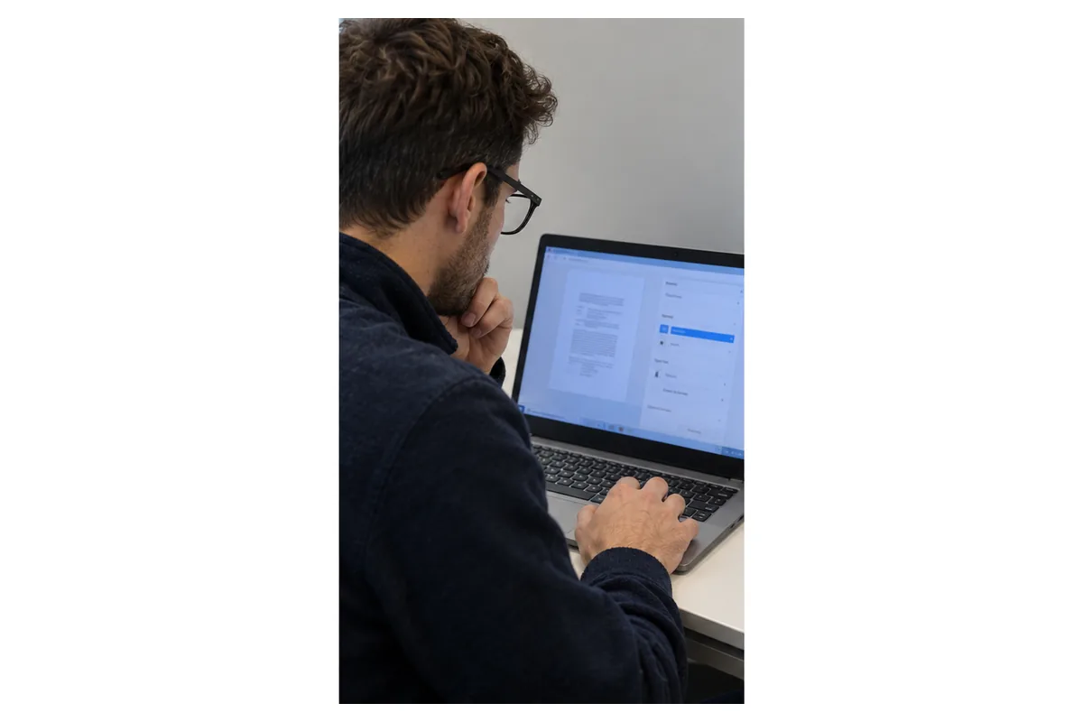 Cách khắc phục khi không in được file PDF – ảnh chụp sản phẩm minh họa