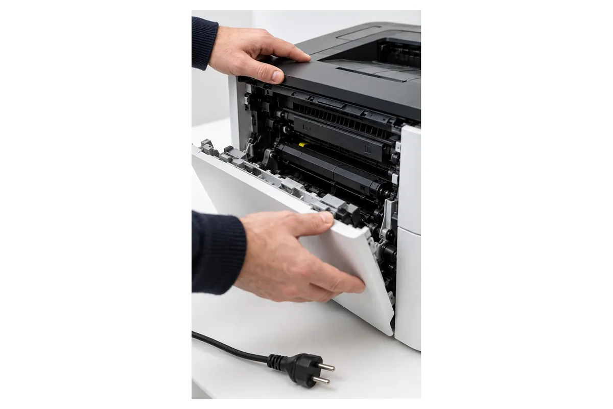 Cách xử lý nhanh khi Canon 2900 bị kẹt giấy – ảnh chụp sản phẩm minh họa
