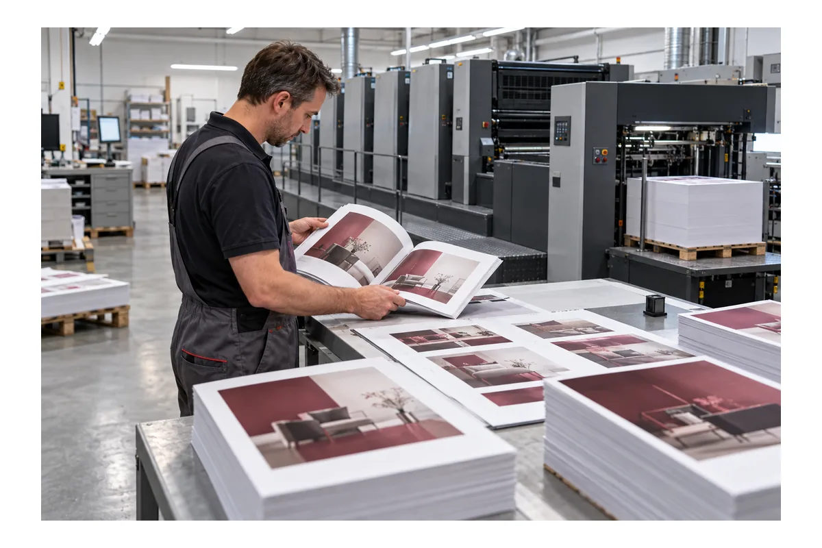 Giới Thiệu Về Xưởng In Catalogue Ánh Dương – ảnh chụp sản phẩm minh họa