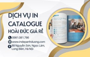 Thiết kế in brochure, in catalogue, in tờ rơi tại Huyện Hoài Đức và vai trò của nó