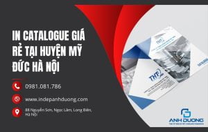 Thiết kế in ấn quảng cáo Huyện Mỹ Đức - in tờ rơi catalogue brochure Mỹ Đức