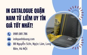 In Catalogue Quận Nam Từ Liêm Uy Tín Giá Tốt Nhất!