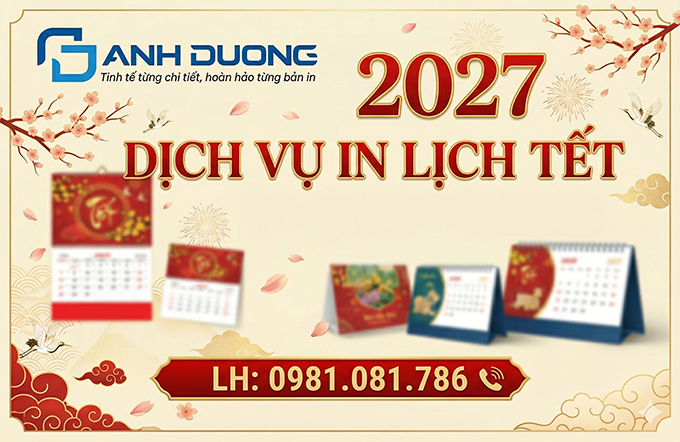 Tổng hợp 50+ mẫu lịch tết 2027 độc đáo và ý nghĩa
