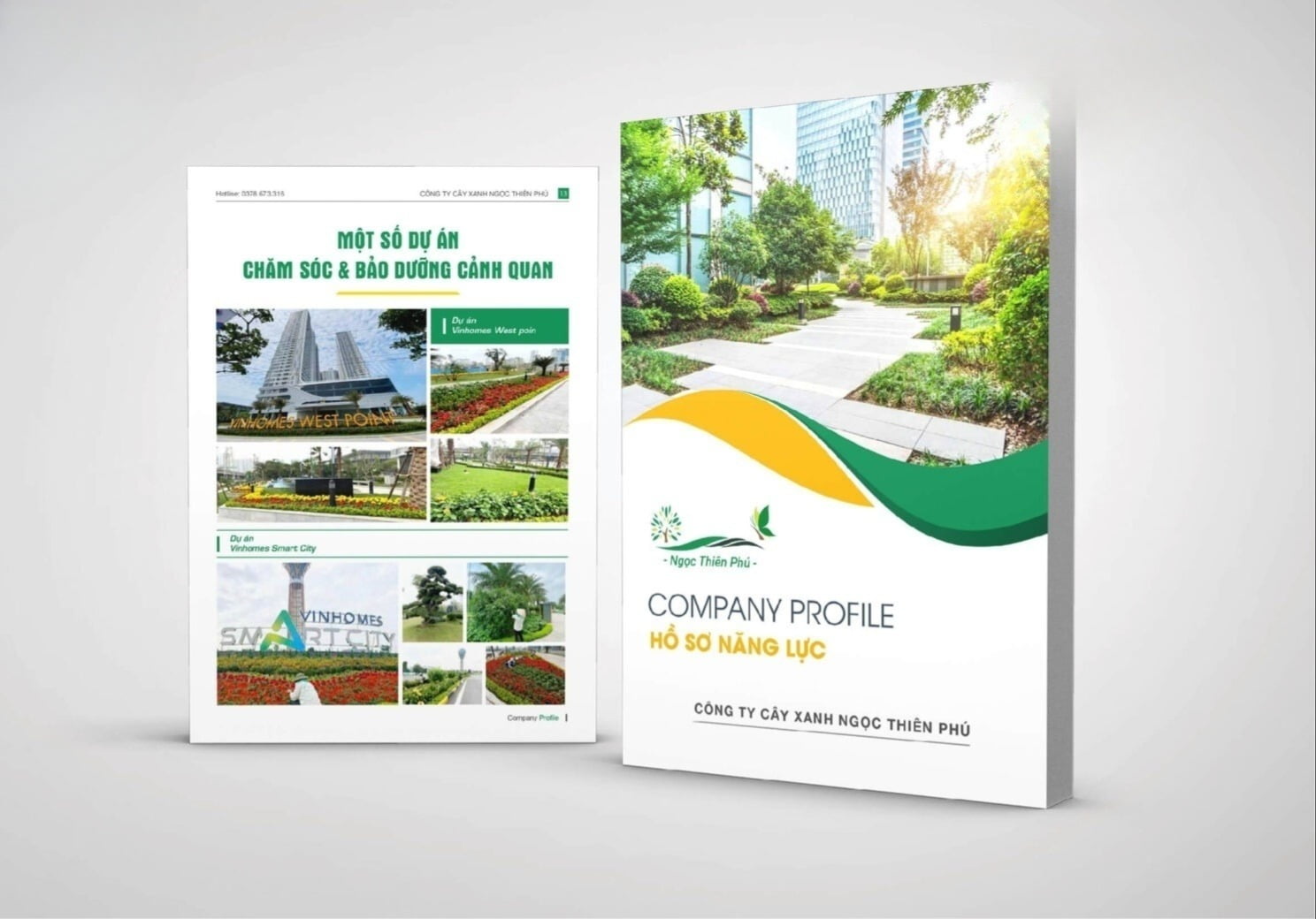 In hồ sơ năng lực công ty cây xanh chuyên nghiệp với ưu đãi tiết kiệm đến 20% chi phí