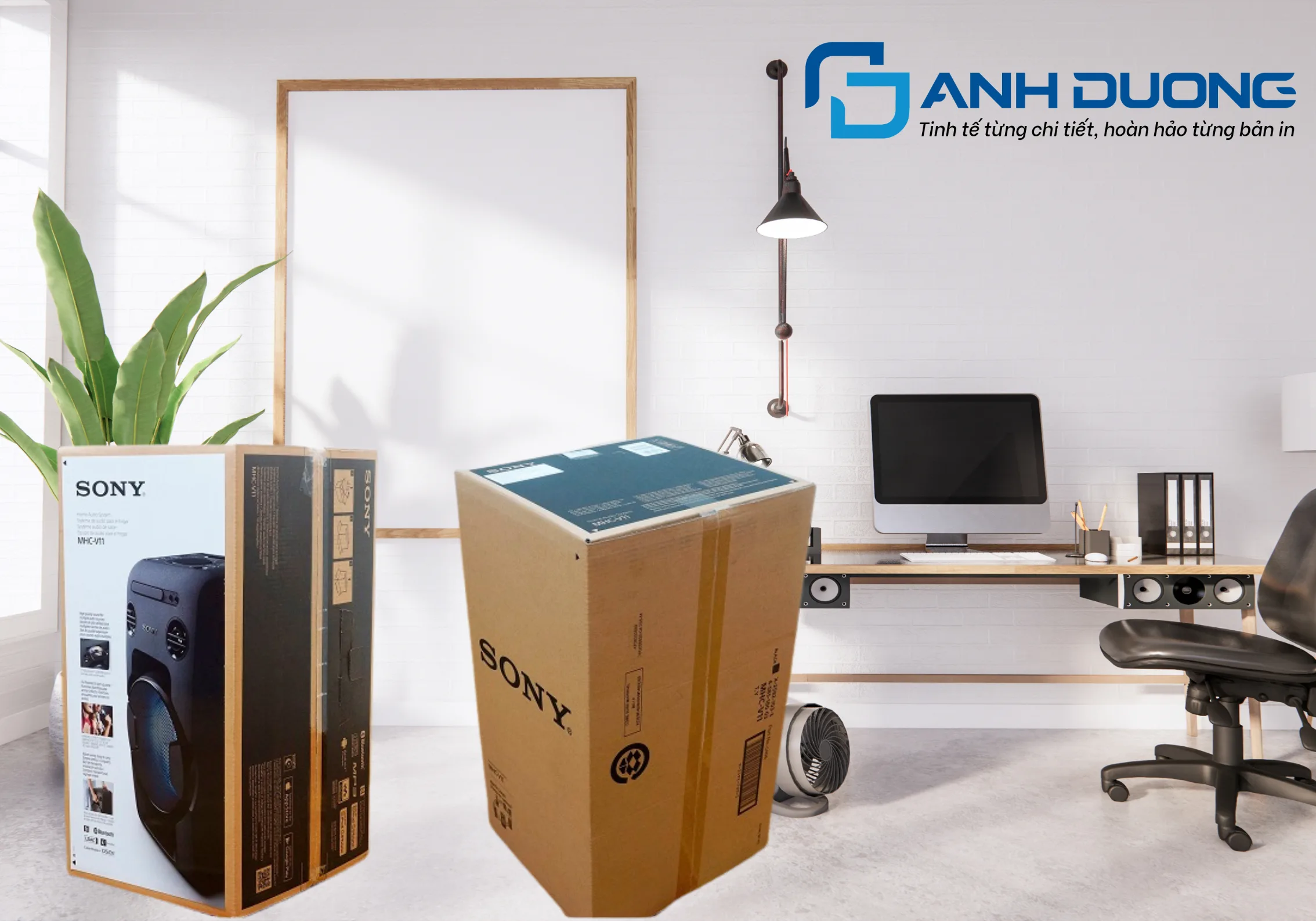Thùng Carton Cỡ Lớn: Kết Cấu, Tải Trọng & Cách Đặt In 1 Mẫu thùng carton cỡ lớn