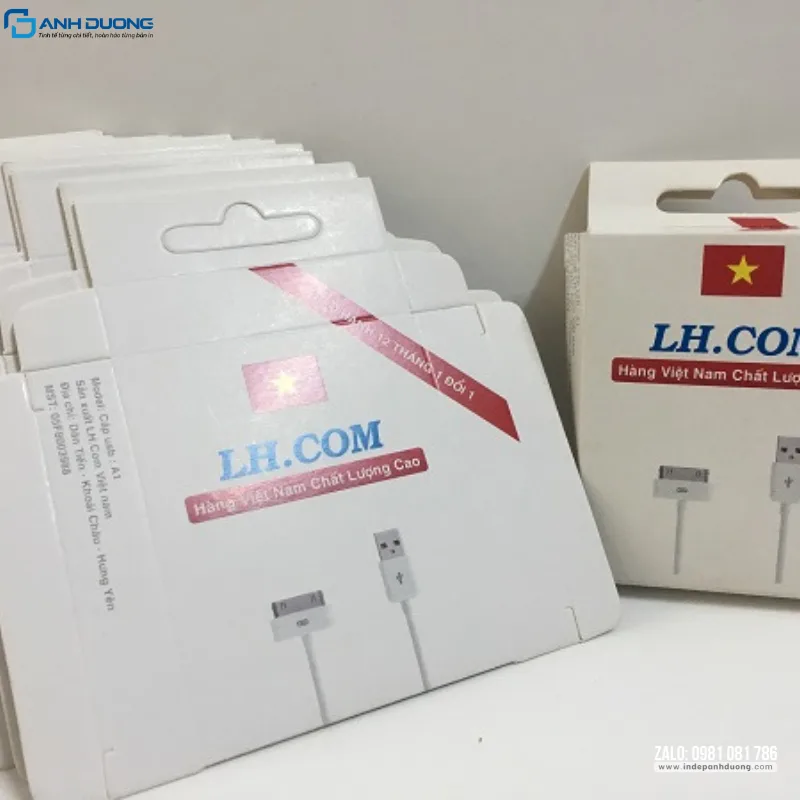 Mẫu hộp đựng thiết bị điện tử