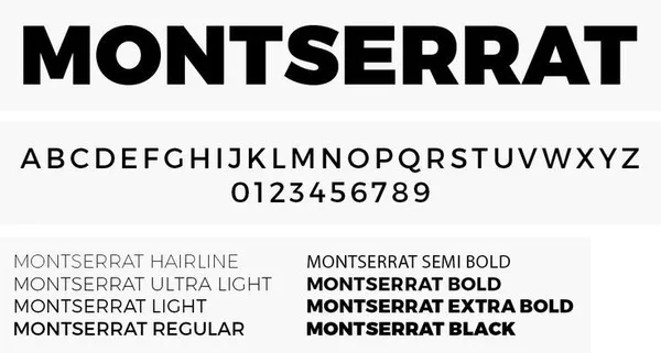 Ví dụ font chữ dùng trong thiết kế poster