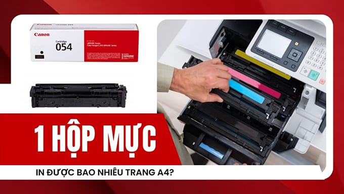 1 Hộp Mực In Được Bao Nhiêu Trang A4? Hướng Dẫn Chi Tiết 2025