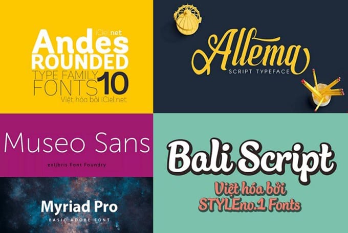 10 Font Chữ Thiết Kế Logo Đẹp Nhất Cho Thương Hiệu Năm 2025