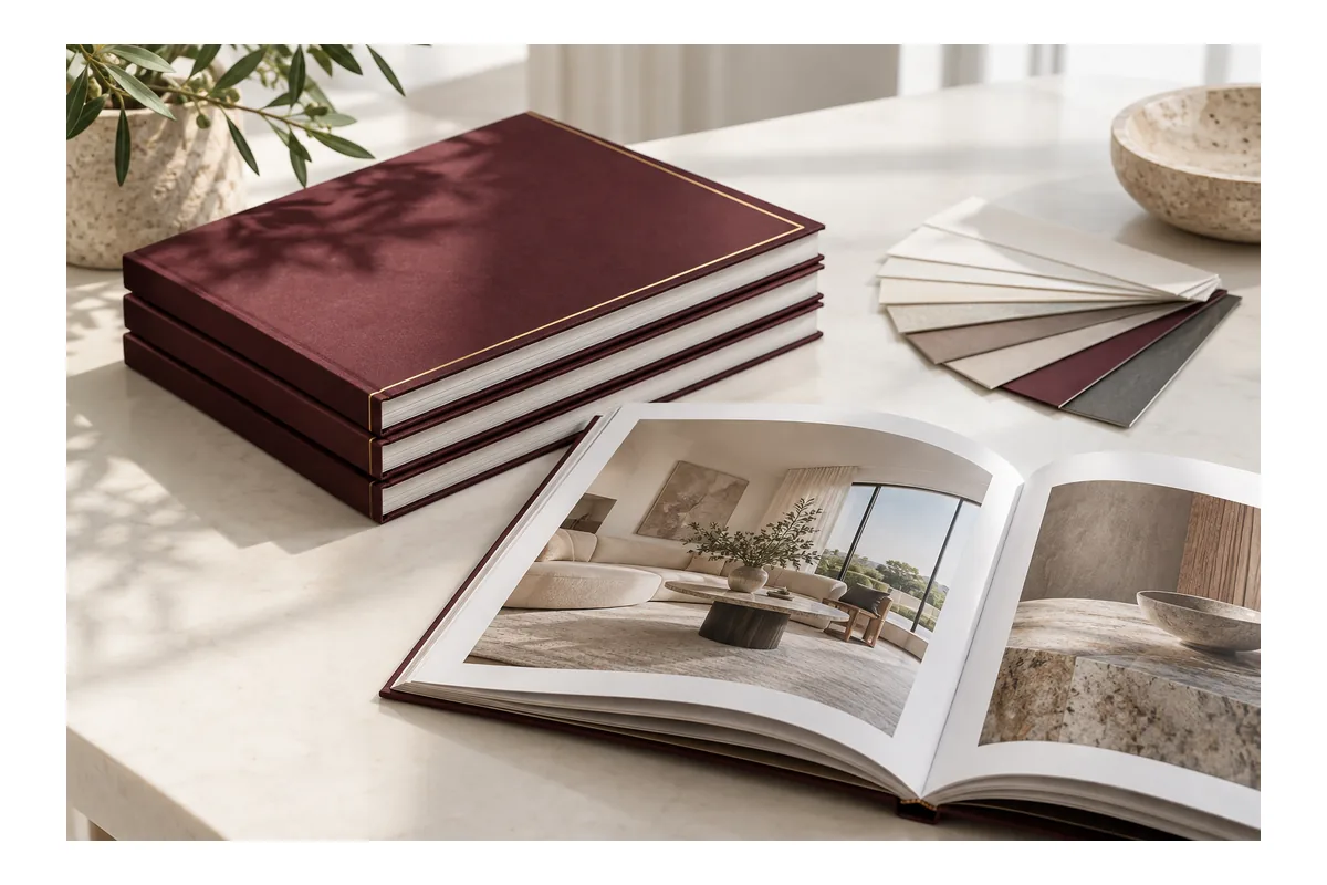 Ưu điểm khi in catalogue số lượng ít – ảnh chụp sản phẩm minh họa