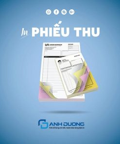 Báo giá in hóa đơn, phiếu thu chi Giá Tốt Nhất Hà Nội