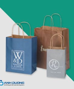 Báo Giá In Túi Giấy các loại (Ivory, Kraft, Mỹ Thuật) tại Hà Nội