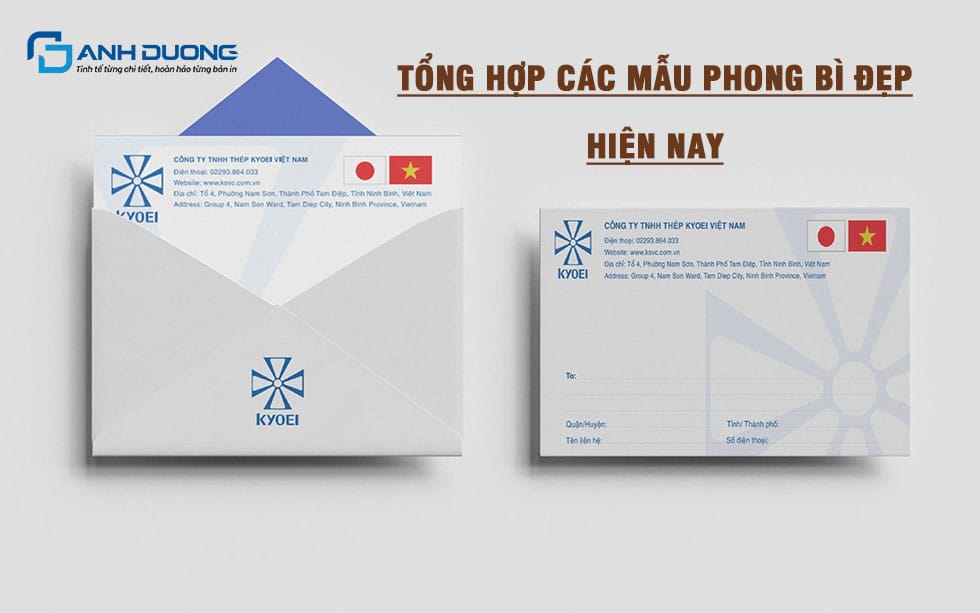 Phong Bì Thư Đẹp: Dịch vụ in Uy Tín Chuyên Nghiệp tại hà Nội