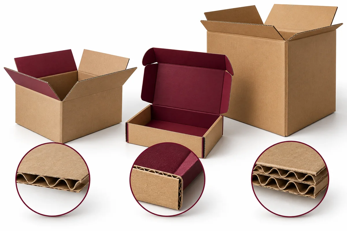 Chọn loại carton – ảnh chụp sản phẩm minh họa