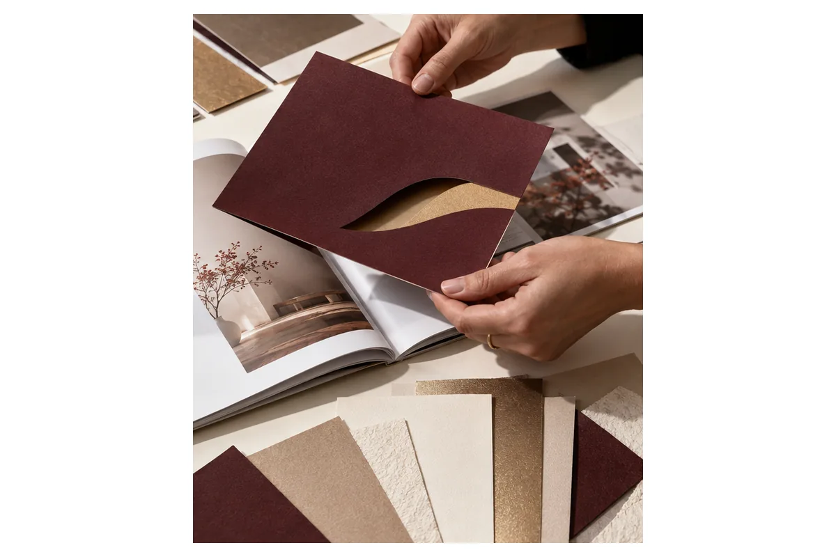 Sáng tạo trong quy cách in – ảnh chụp catalogue minh họa