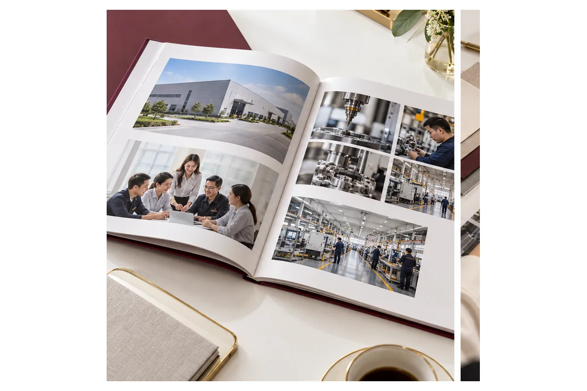 Cấu trúc catalogue doanh nghiệp – ảnh chụp catalogue minh họa