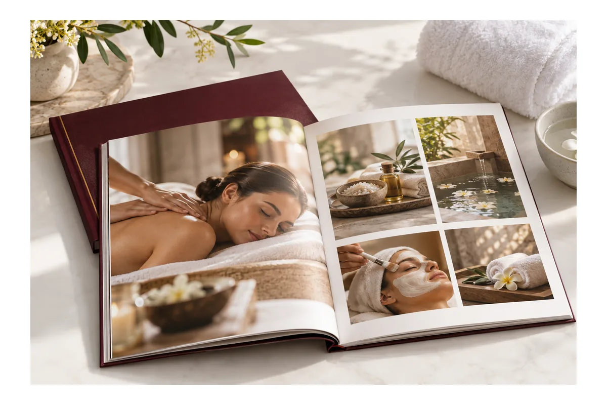 Không Ngờ Catalogue Dịch Vụ Spa Lại Tạo Nên Sự Tin Tưởng Đến Thế!